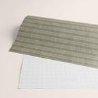 Cozy Knit Texture Grey Beige  Wrapping Paper Gallery Image 2