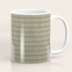 Cozy Knit Texture Grey Beige  Coffee Mug Gallery Image 1