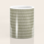 Cozy Knit Texture Grey Beige  Coffee Mug Gallery Image 4