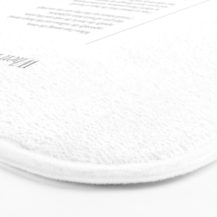 When I Am Among The Trees Bath Mat Gallery Image 3