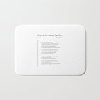 When I Am Among The Trees Bath Mat Gallery Image 1