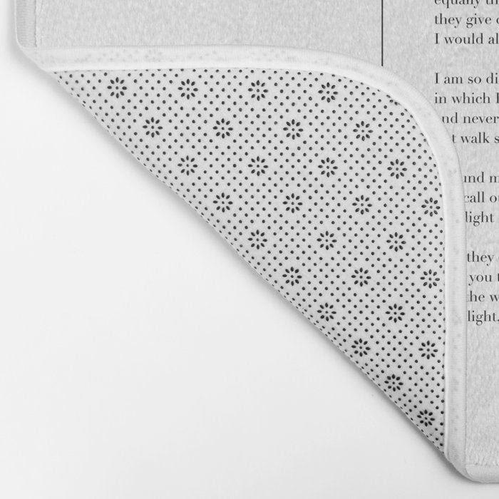 When I Am Among The Trees Bath Mat Gallery Image 2