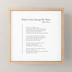 When I Am Among The Trees Mini Art Print Gallery Image 1