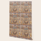 Golden City Antique Persian Kashmar Wallpaper Gallery Image 2