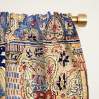 Golden City Antique Persian Kashmar Window Curtain Gallery Image 2