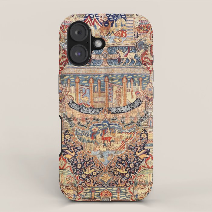 Golden City Antique Persian Kashmar iPhone Case Gallery Image 1