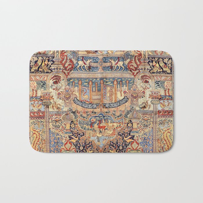 Golden City Antique Persian Kashmar Bath Mat Gallery Image 1