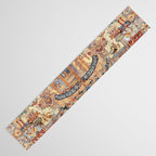 Golden City Antique Persian Kashmar Table Runner Gallery Image 3