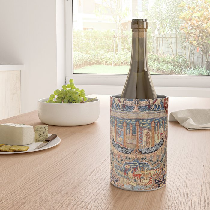 Golden City Antique Persian Kashmar Wine Chiller Gallery Image 4