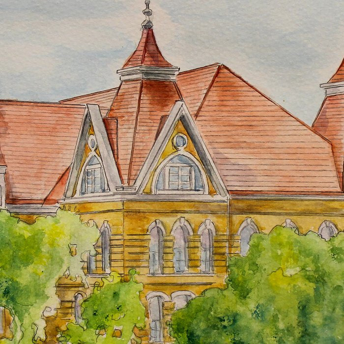 Texas State (SWT) University Old Main Building, San Marcos, TX Coffee Mug Gallery Image 2