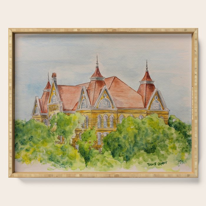 Texas State (SWT) University Old Main Building, San Marcos, TX Serving Tray Gallery Image 1