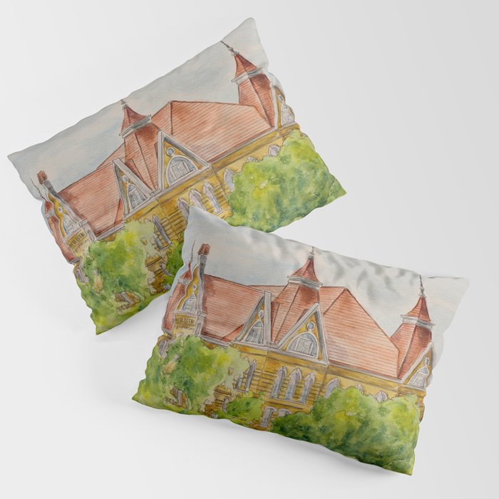 Texas State (SWT) University Old Main Building, San Marcos, TX Pillow Sham Gallery Image 1