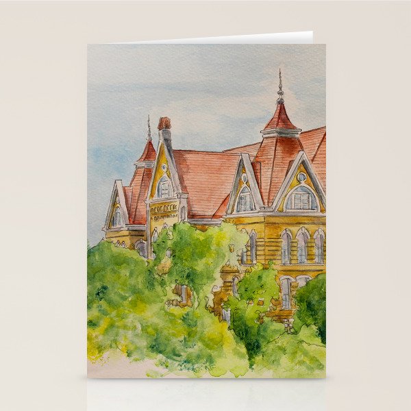 Texas State (SWT) University Old Main Building, San Marcos, TX Stationery Card Gallery Image 2