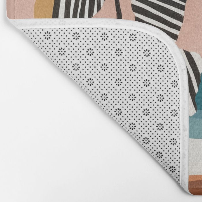 Tropical Sunset Palms II Bath Mat Gallery Image 2