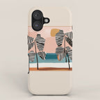 Tropical Sunset Palms II iPhone Case Gallery Image 1