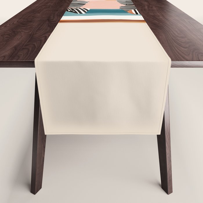 Tropical Sunset Palms II Table Runner Gallery Image 1