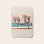 Tropical Sunset Palms II Bath Mat Gallery Image 1