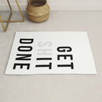 Get Sh(it) Done // Get Shit Done Rug Gallery Image 1