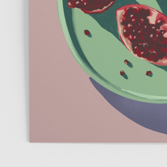 Autumn Pomegranates Still Life Poster Gallery Image 3