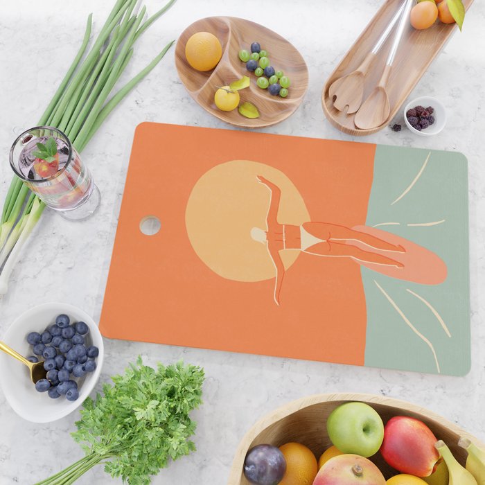 Sunshine girl Cutting Board Gallery Image 2
