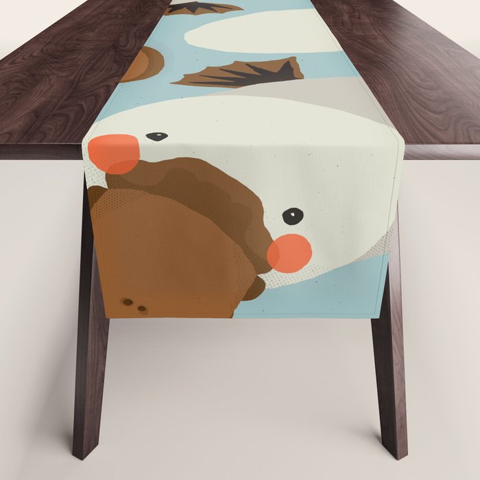 Platypus, Animal Portrait Table Runner Gallery Image 1