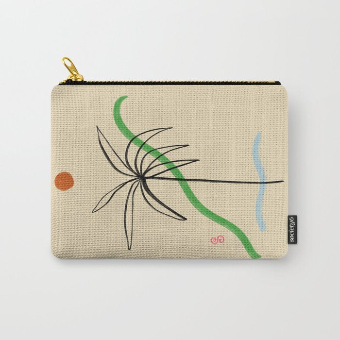 A SIMPLE TROPICAL DREAM Carry All Pouch Gallery Image 1