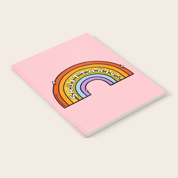 Sagittarius Rainbow Notebook Gallery Image 2