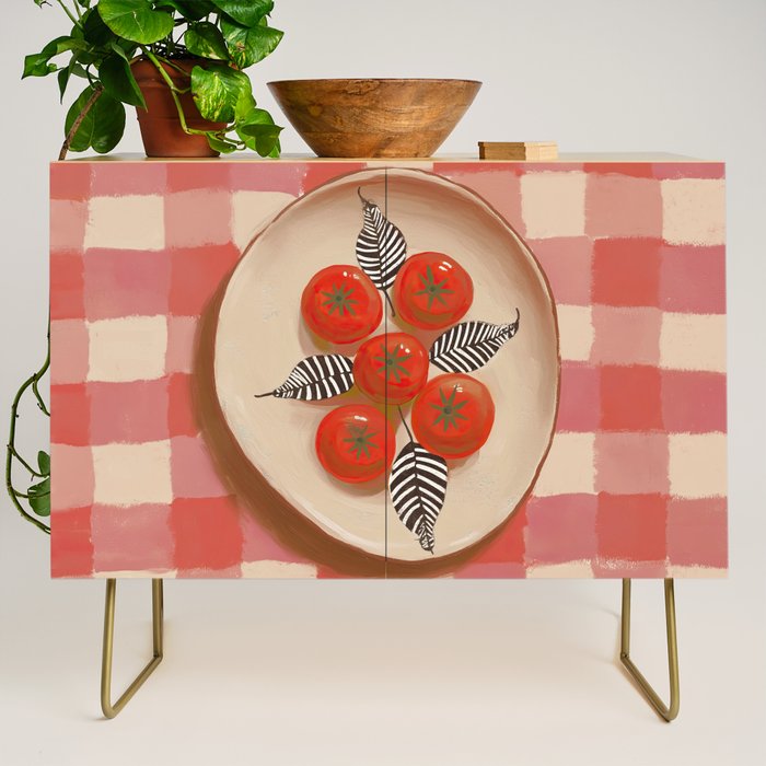Tomato Picnic Credenza Gallery Image 1