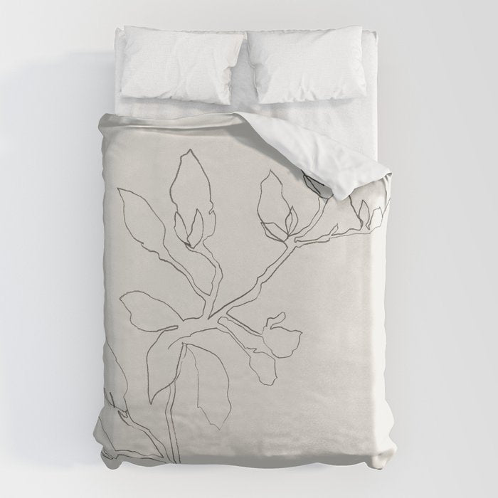 Floral Study No. 3 Duvet Cover Gallery Image 6