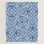 Moroccan Vibes Indigo C Jigsaw Puzzle Gallery Image 1