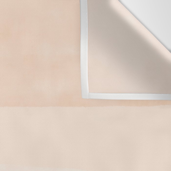 Watercolor Abstract 08 Burnt Orange Landscape Wall Tapestry Gallery Image 3