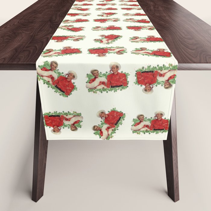 Phil & Judy (White Christmas) Table Runner Gallery Image 1