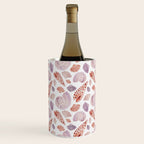 Watercolor Seashells Wine Chiller Gallery Image 1