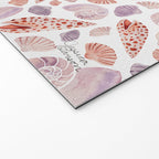 Watercolor Seashells Welcome Mat Gallery Image 2