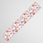 Watercolor Seashells Table Runner Gallery Image 3