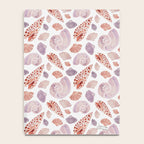 Watercolor Seashells Notebook Gallery Image 4