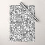 Circuit Board Wrapping Paper Gallery Image 1
