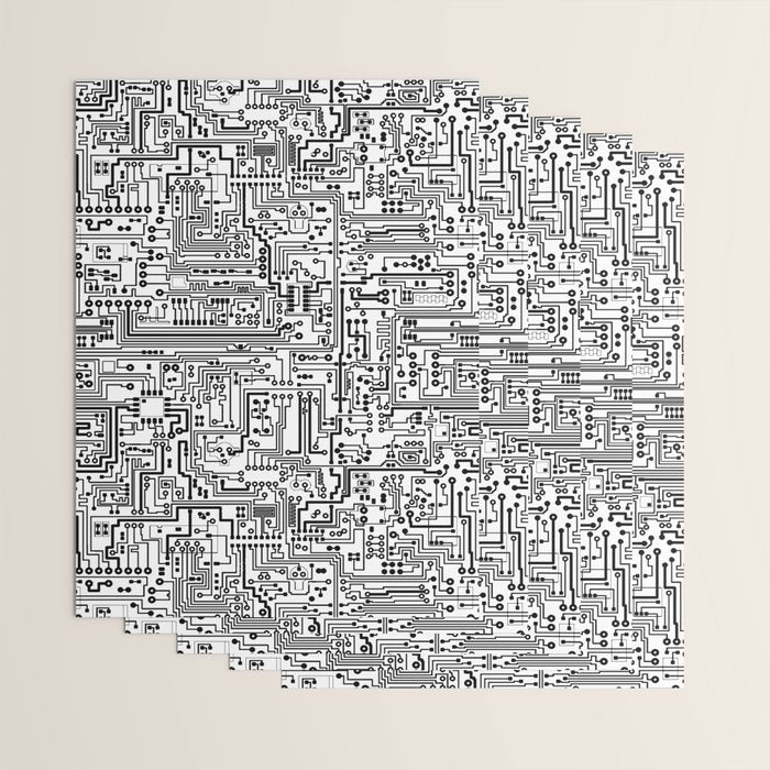 Circuit Board Wrapping Paper Gallery Image 3