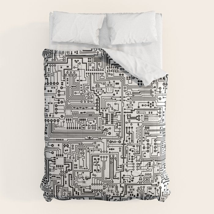 Circuit Board Comforter Gallery Image 6
