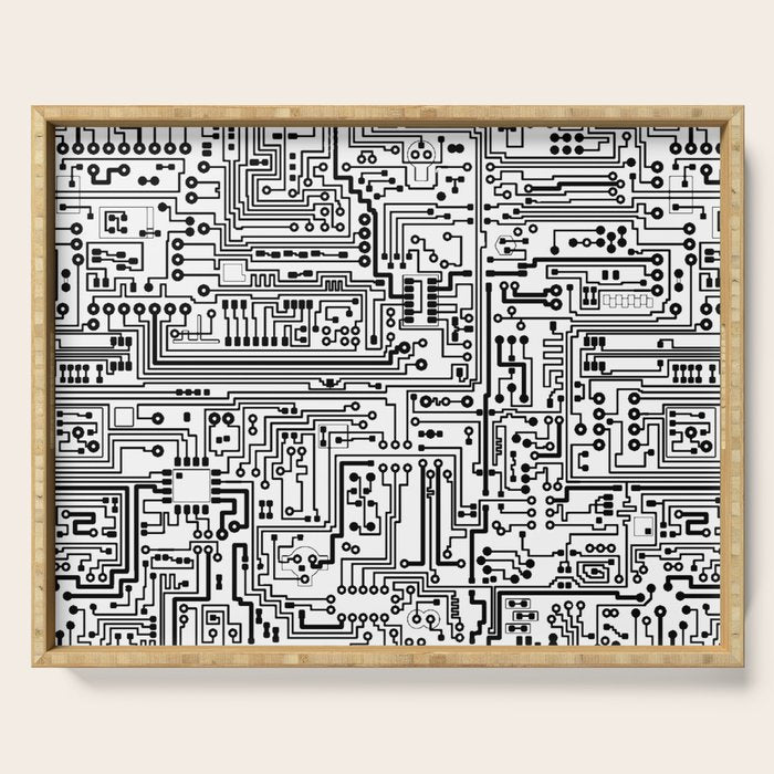 Circuit Board Serving Tray Gallery Image 1