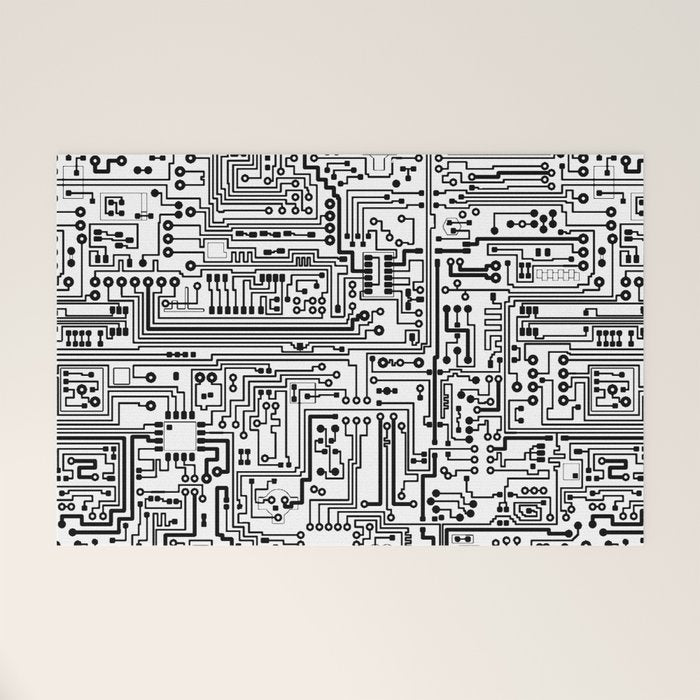 Circuit Board Welcome Mat Gallery Image 1