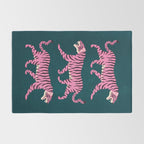 Fierce: Night Race Pink Tiger Edition Rug Gallery Image 2