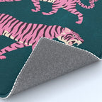 Fierce: Night Race Pink Tiger Edition Rug Gallery Image 4