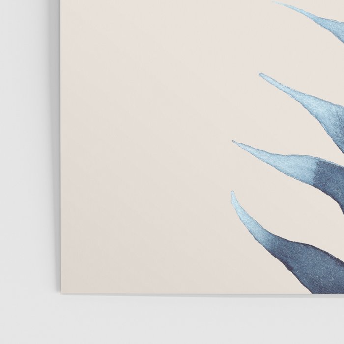Blue Botanicals No. 6 Poster Gallery Image 3