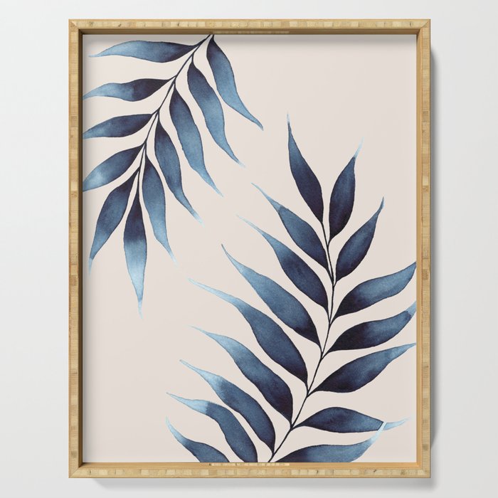 Blue Botanicals No. 6 Serving Tray Gallery Image 1