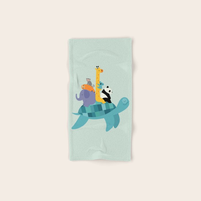 Travel Together Hand & Bath Towel Gallery Image 1