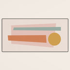 Geometric Abstract V Desk Mat Gallery Image 3