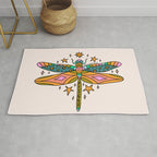 Pisces Dragonfly Rug Gallery Image 1