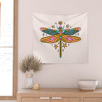 Pisces Dragonfly Wall Tapestry Gallery Image 2