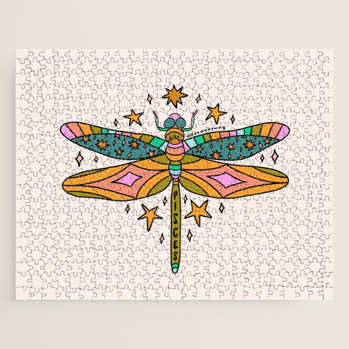 Pisces Dragonfly Jigsaw Puzzle Gallery Image 1